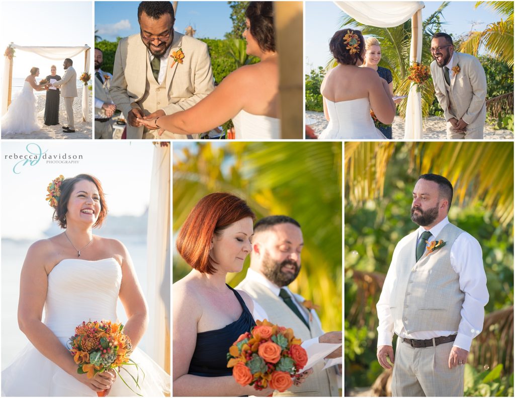 wharf cayman islands beach wedding