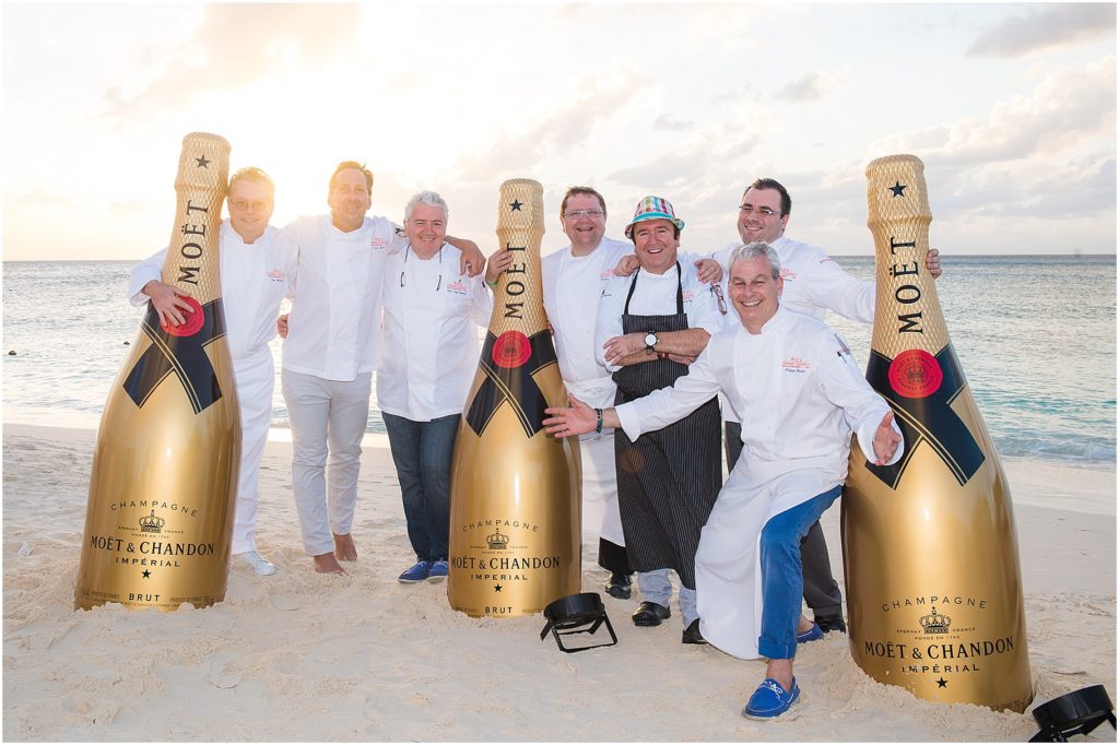 celebrity chefs with moet