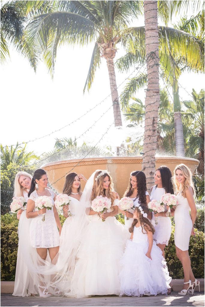 bridesmaids fountain at ritz