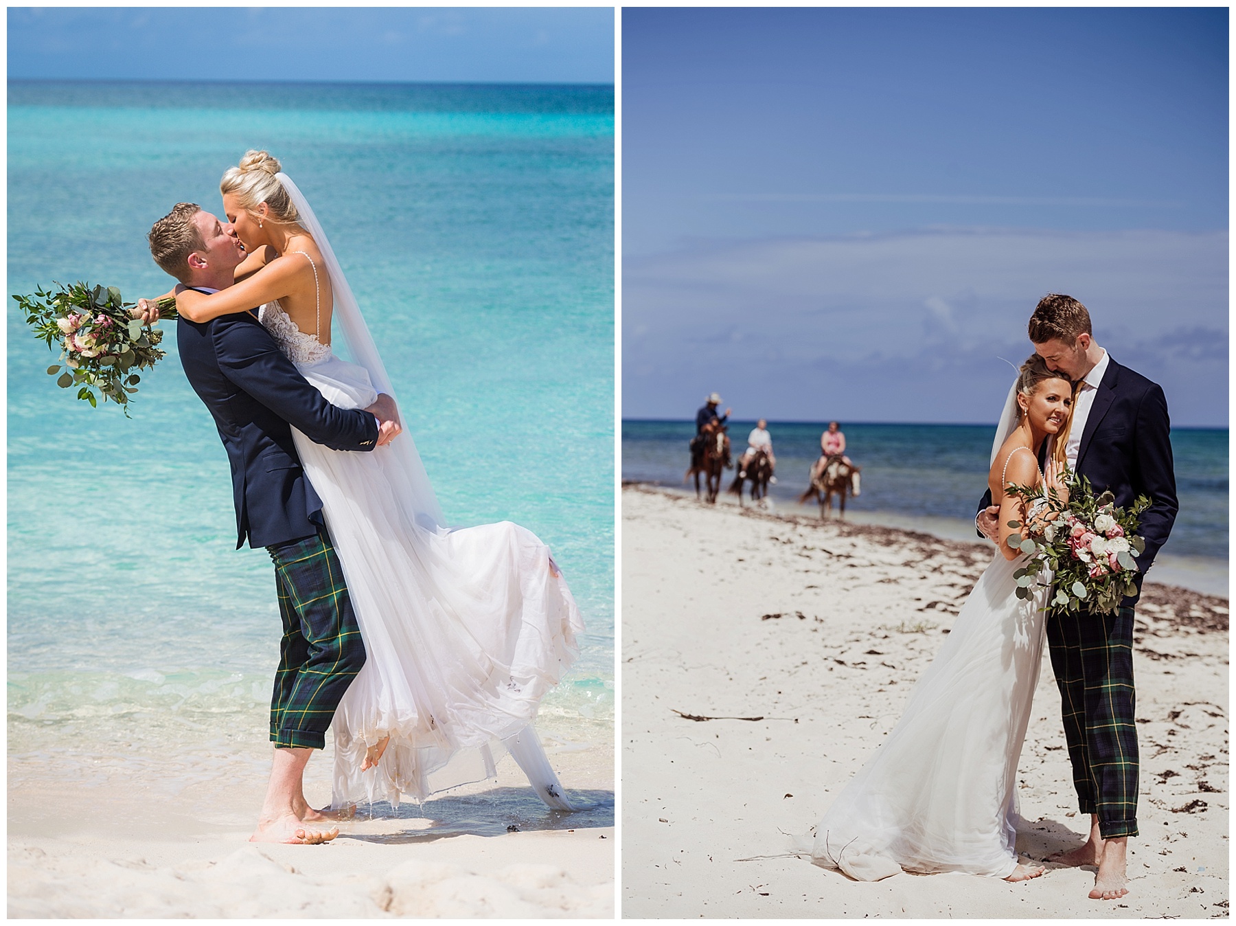 scottish wedding on caribbean