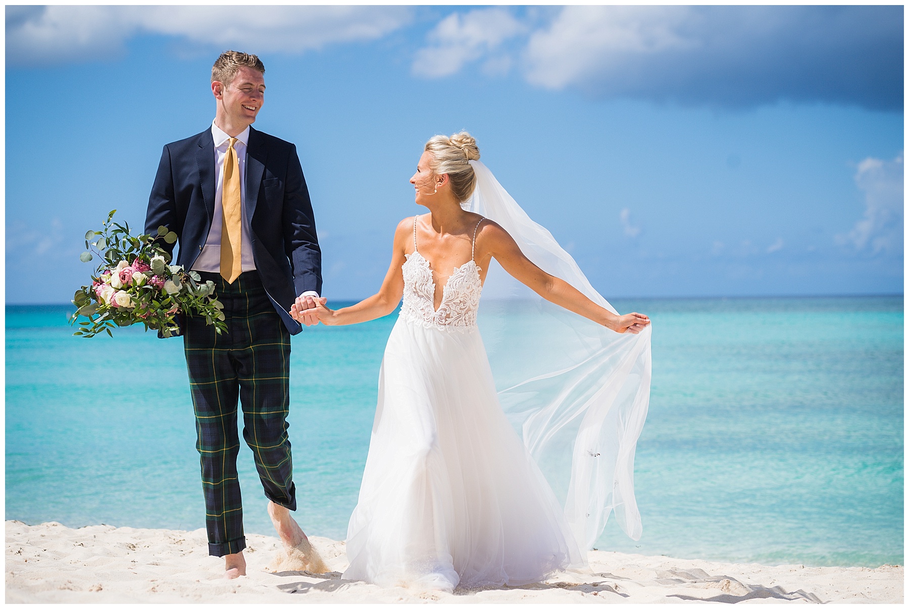 cayman beach wedding