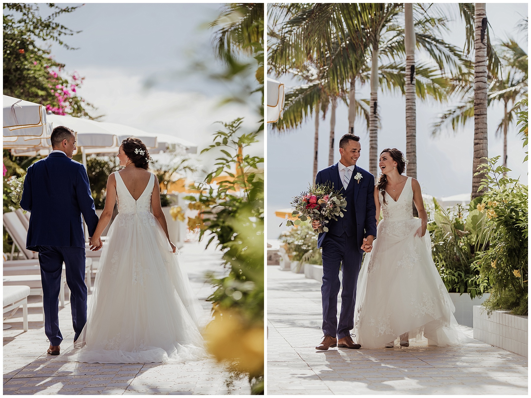 first look bride and groom grand cayman beach suites