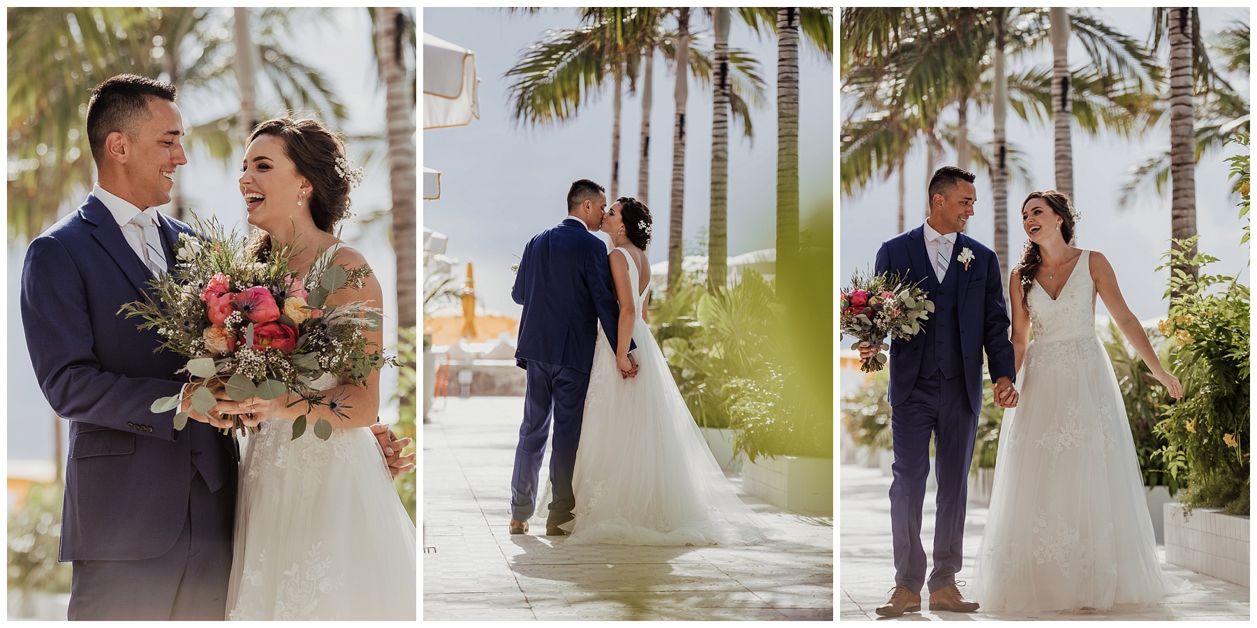 first look bride and groom grand cayman beach suites