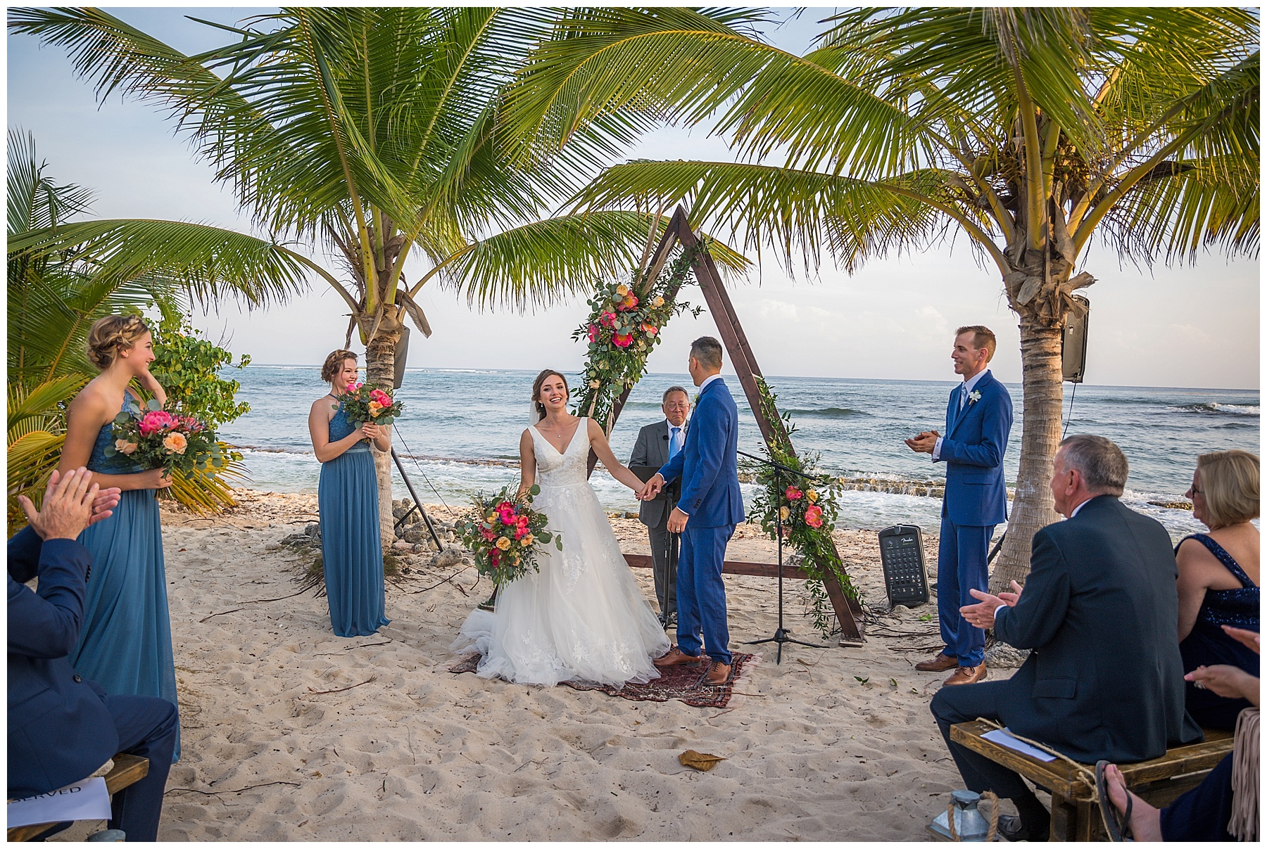 davids bridal outfit groom in navy blue