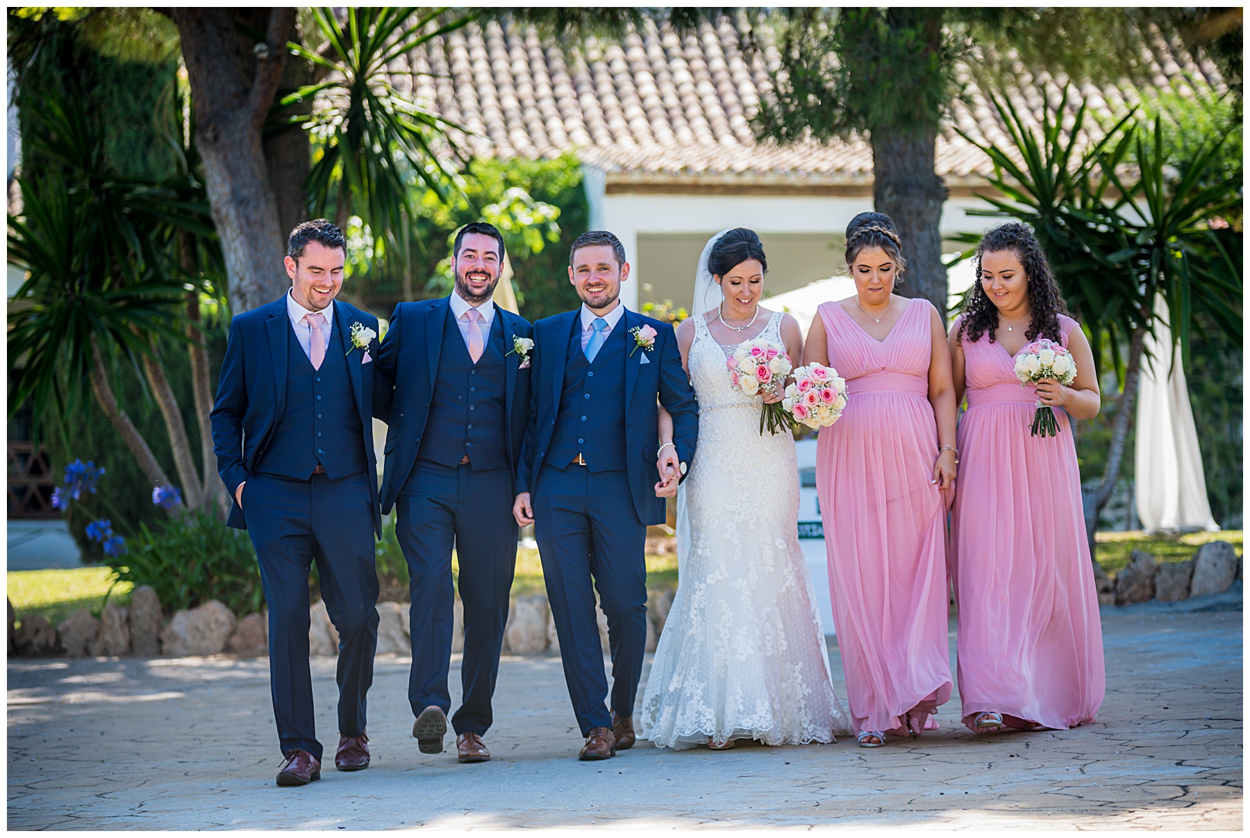 navy_blue_and_pink_bridal_party