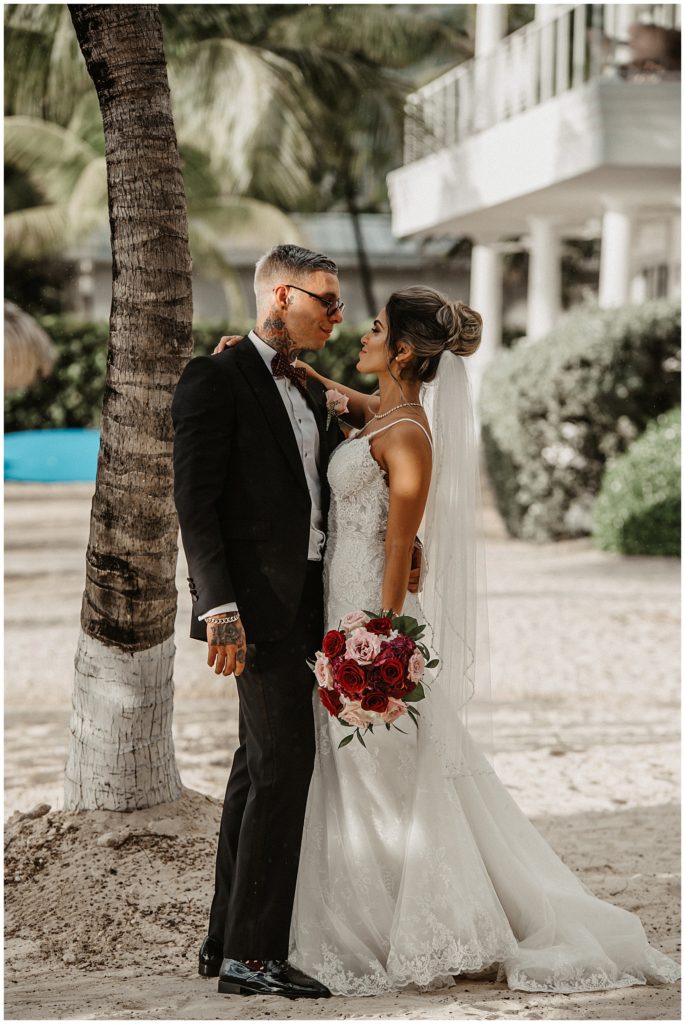 boho wedding cayman islands caribbean club