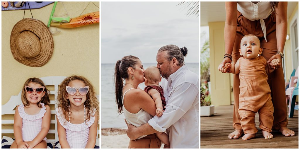 fun family session boho style