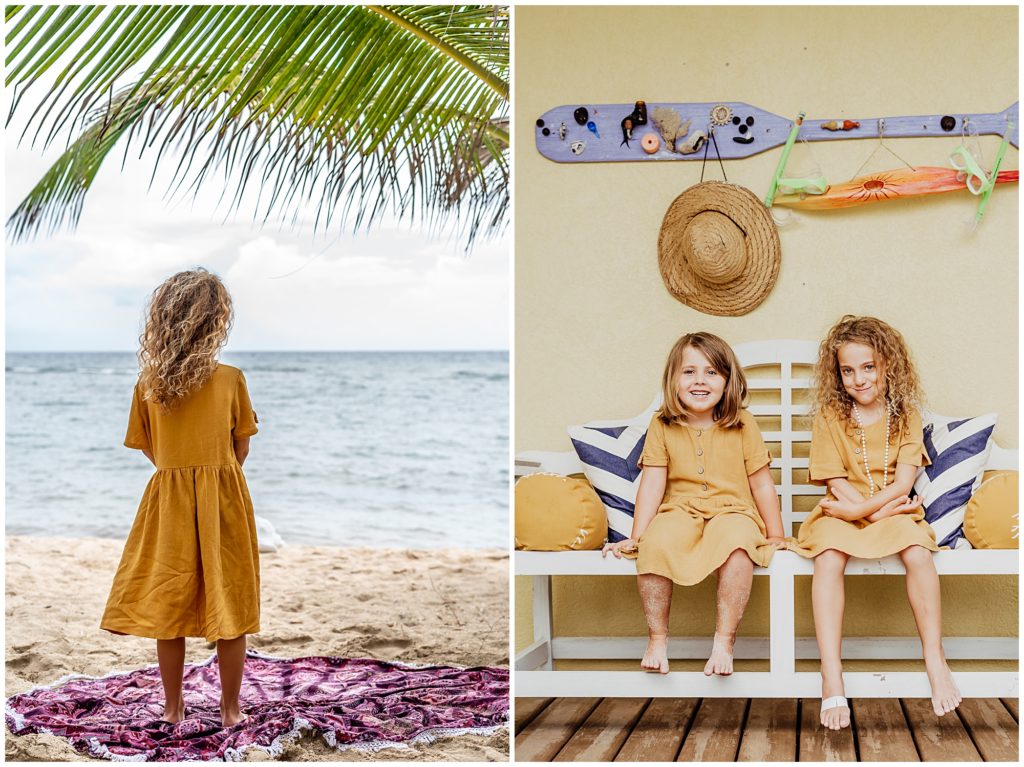 boho family beach session