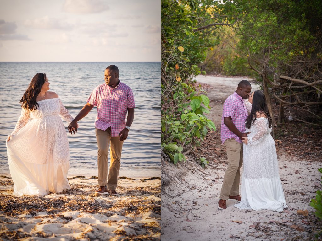 maternity beach session