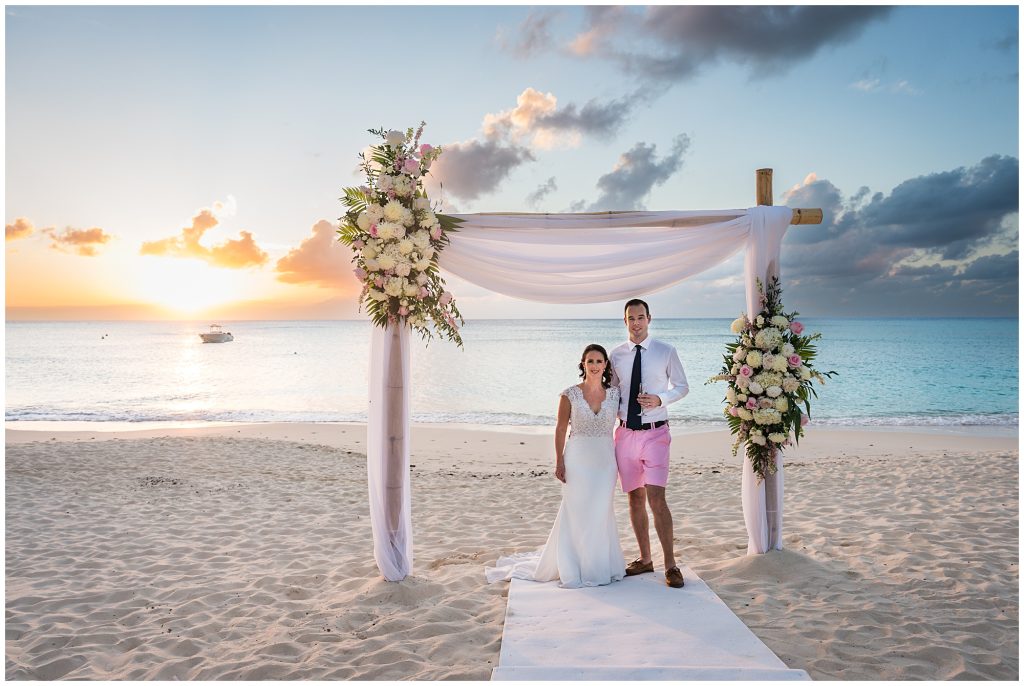 palm heights beach wedding cayman islands