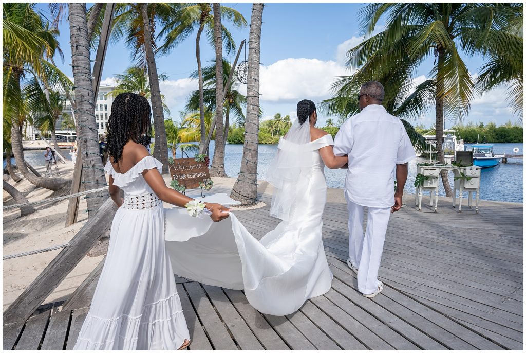 cayman ocean wedding