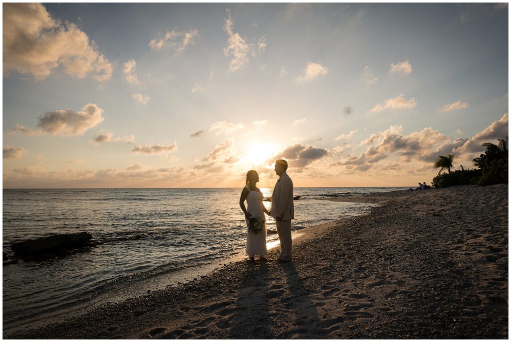 cayman islands wedding surfers beach