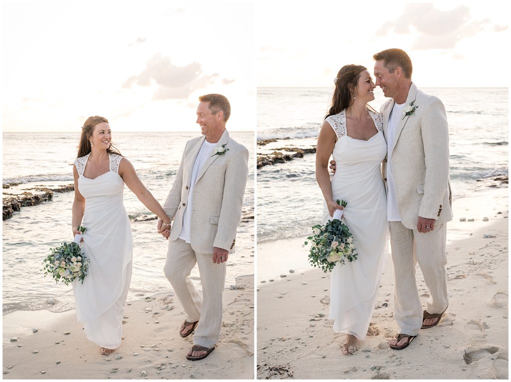 cayman islands wedding surfers beach