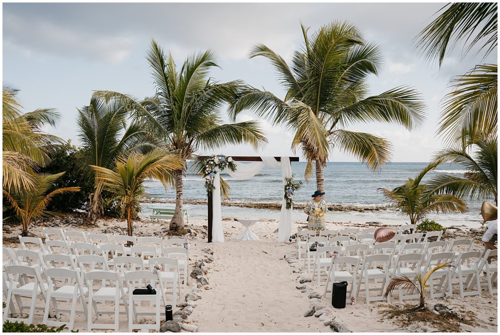 surfers beach wedding