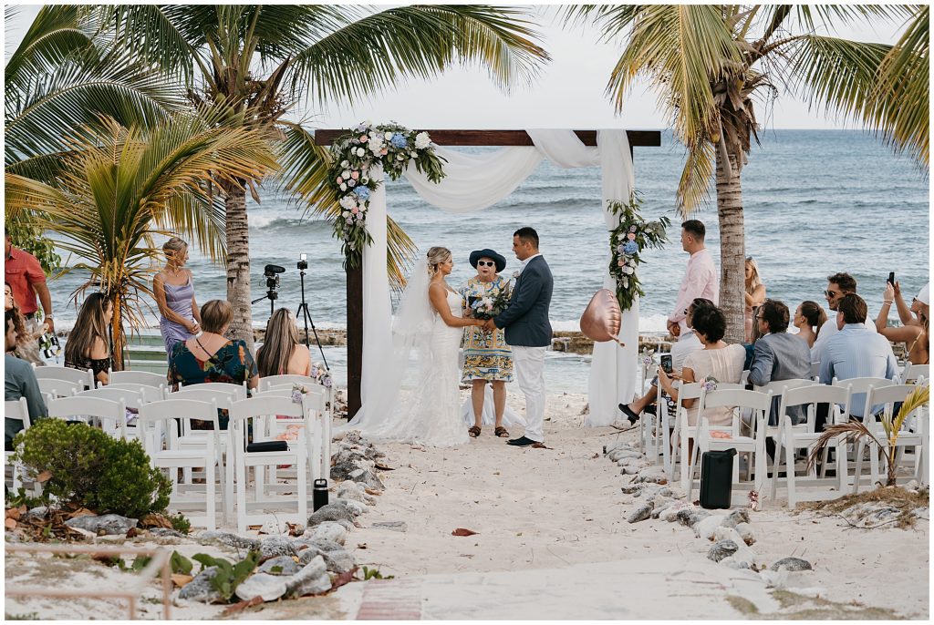 surfers beach wedding