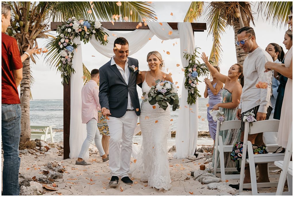 surfers beach wedding