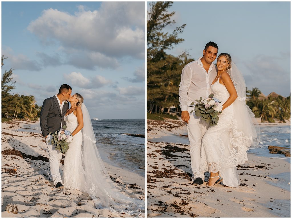 surfers beach wedding