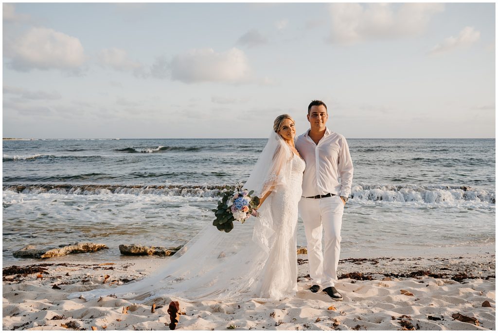 surfers beach wedding