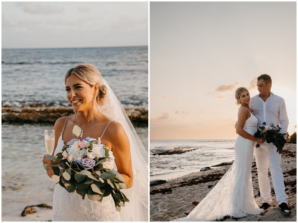 surfers beach wedding