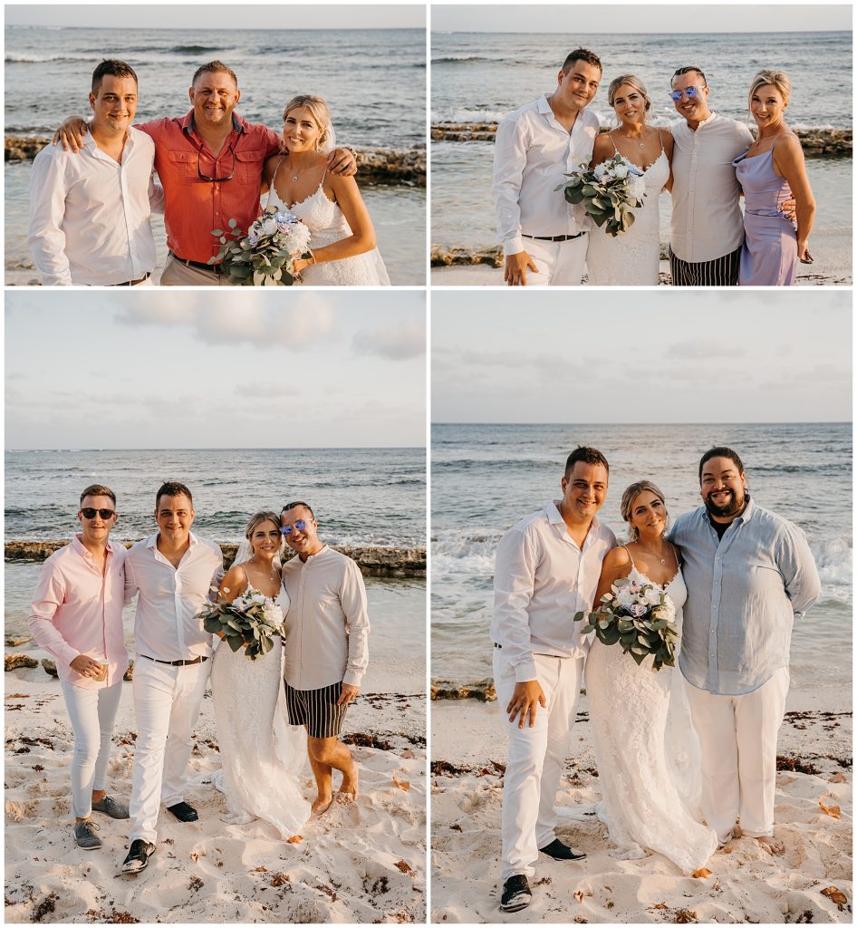 surfers beach wedding