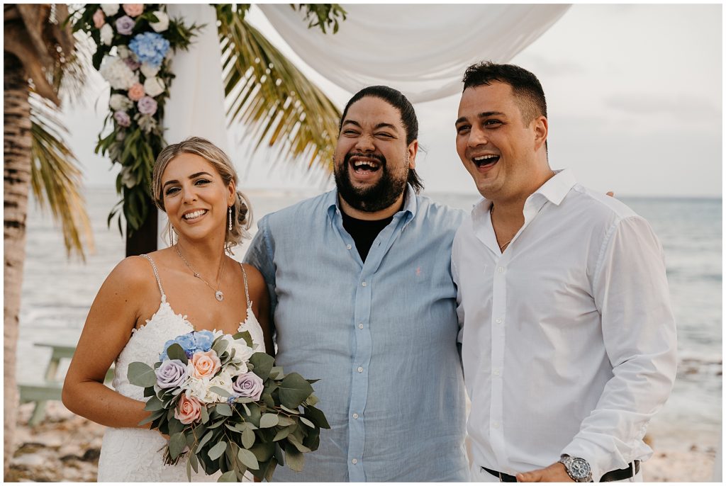 surfers beach wedding