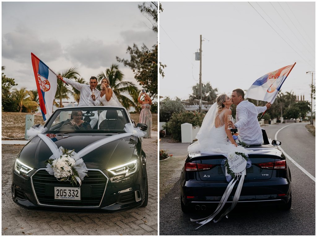 surfers beach wedding