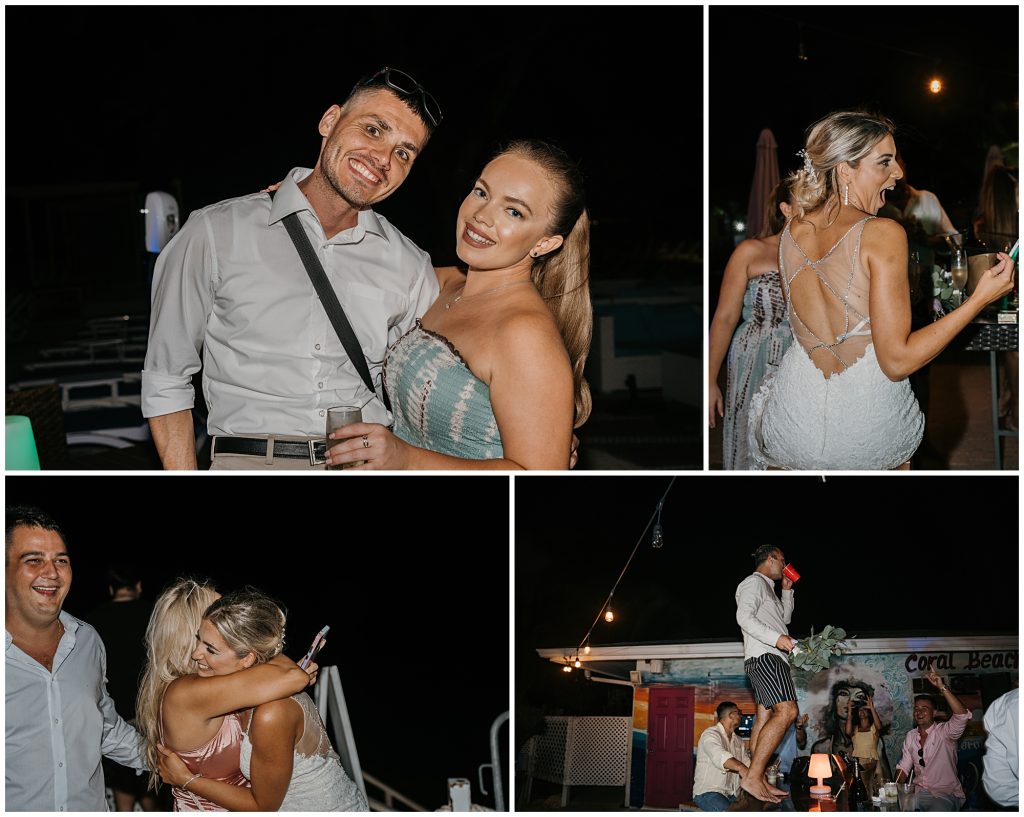 surfers beach wedding