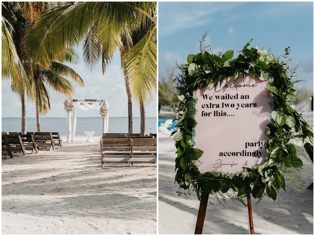 Kaibo beach wedding