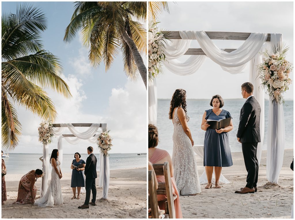 Kaibo beach wedding