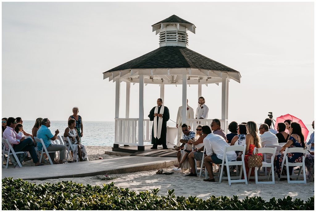 westin beach wedding ceremony