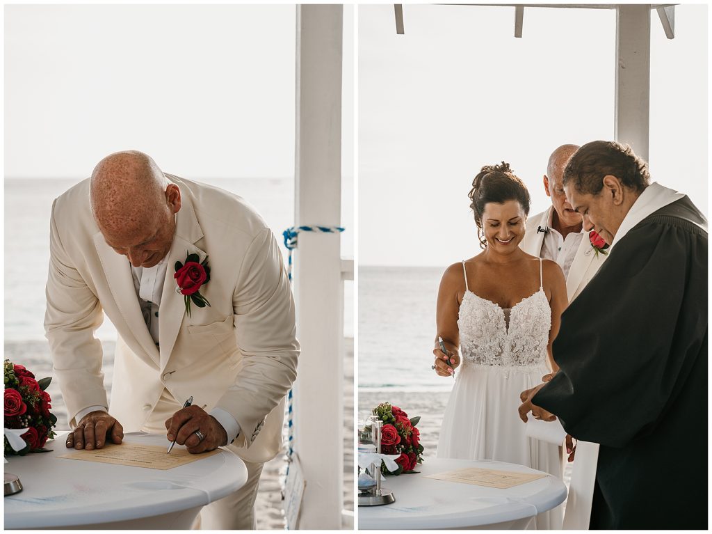 westin beach wedding