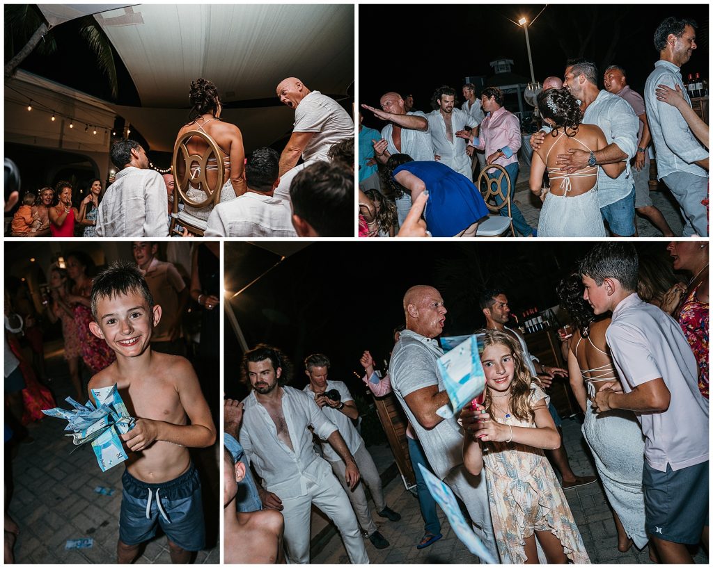 Mike and Kim tie the knot on the gorgeous seven mile beach