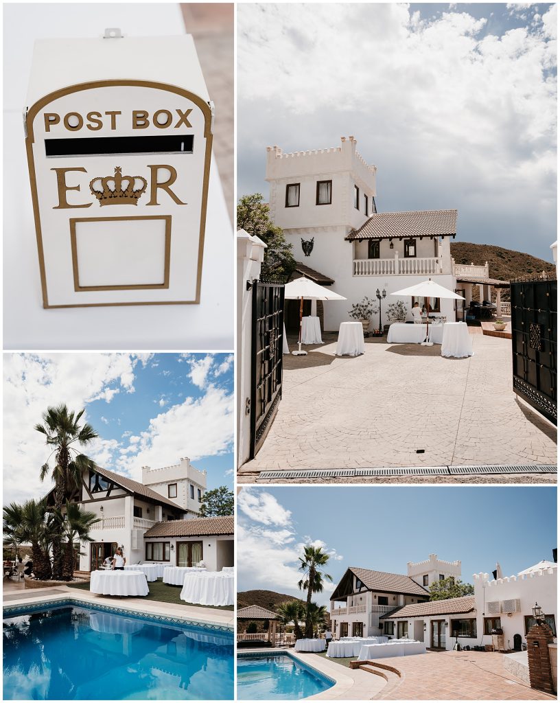 fort ingles wedding venue in the costa del sol rebecca davidson photography