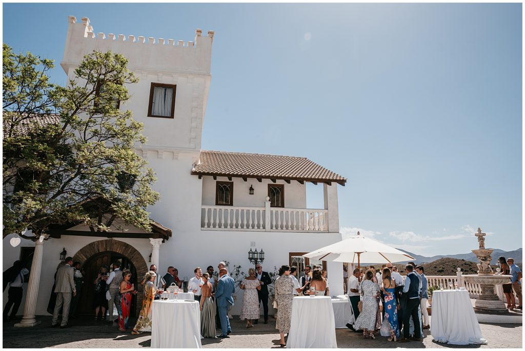 fort ingles wedding venue in the costa del sol rebecca davidson photography