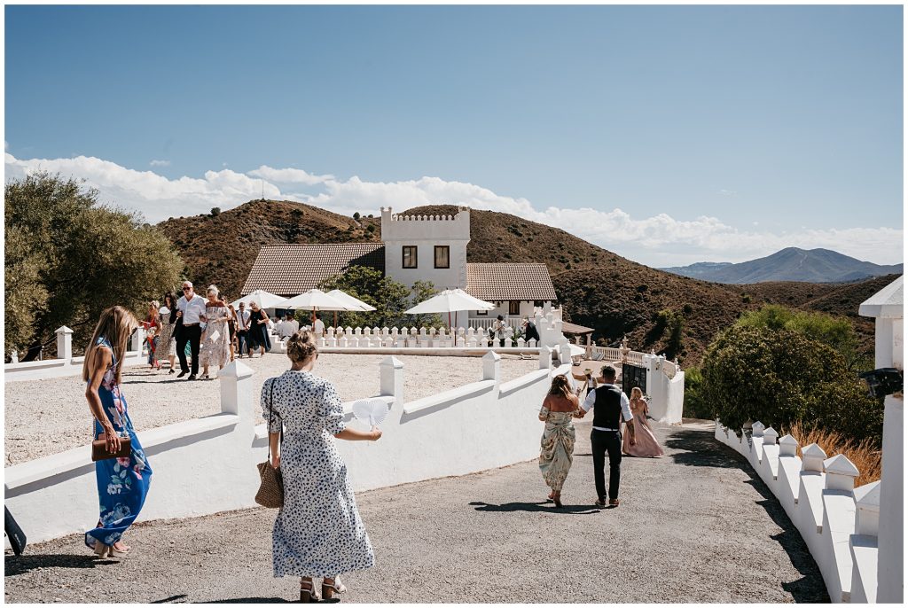 fort ingles wedding venue in the costa del sol rebecca davidson photography