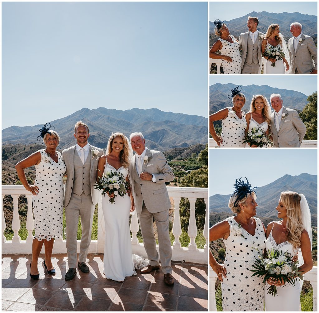 fort ingles wedding venue in the costa del sol rebecca davidson photography