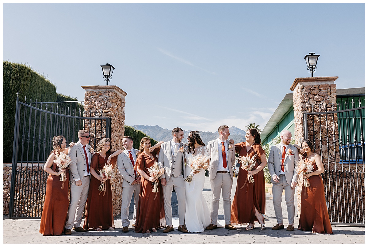 nerja bridal party