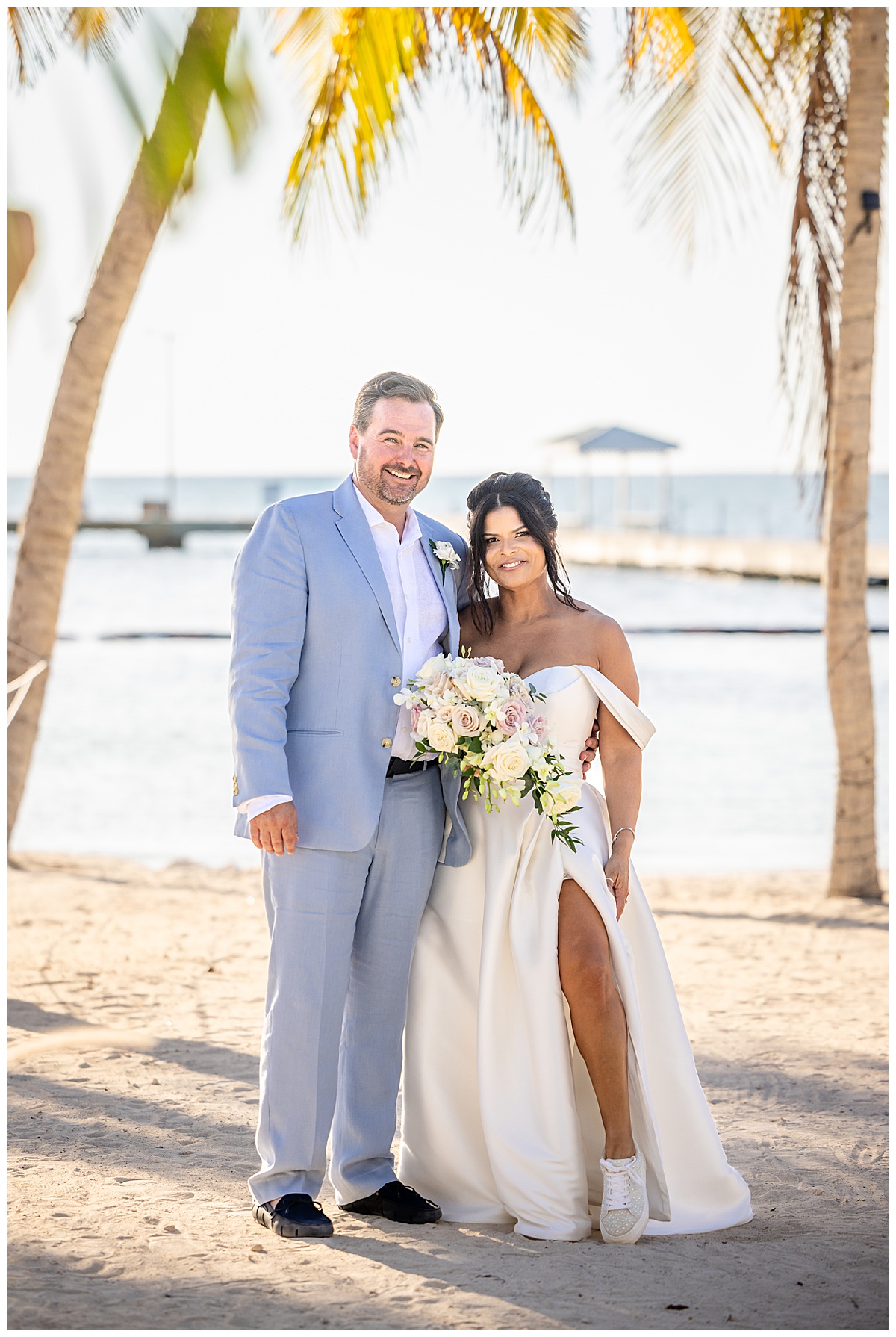 Rum Point Wedding of Dallas and Katherine in Grand Cayman