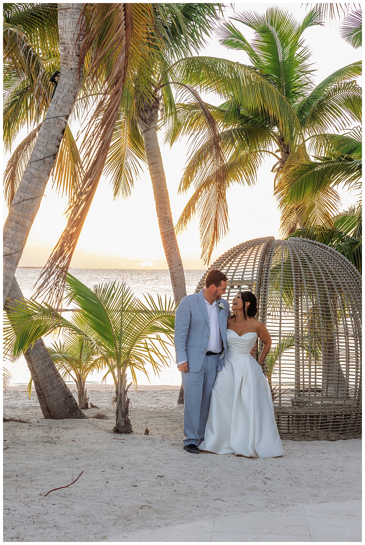 Rum Point Wedding of Dallas and Katherine in Grand Cayman