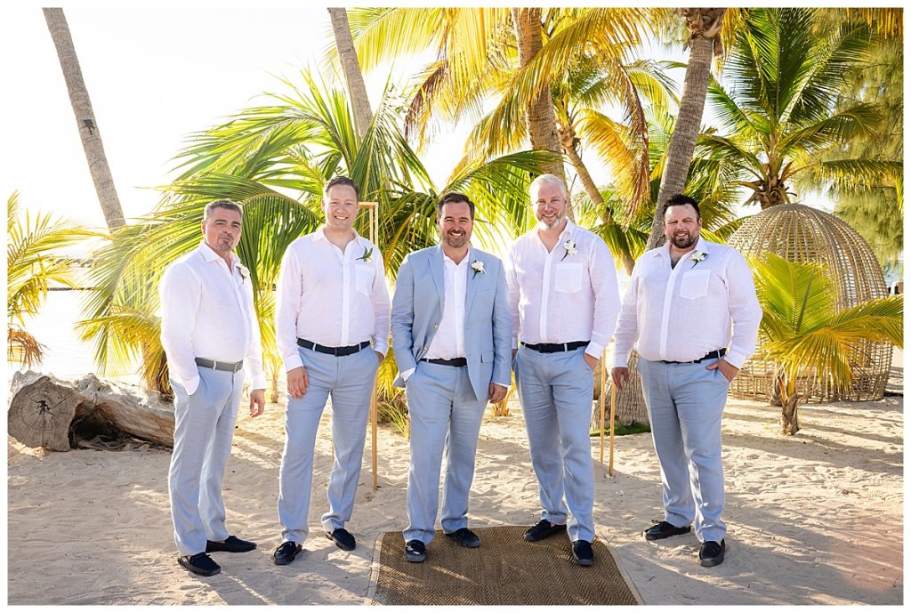 Rum Point Wedding of Dallas and Katherine in Grand Cayman