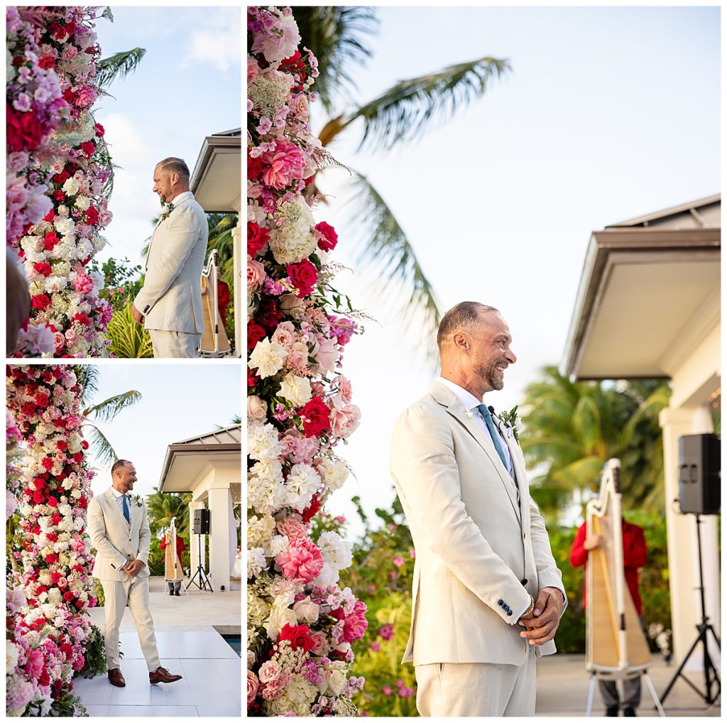 Sun Salutations Rum Point | The Love Story of Kristin and Alex