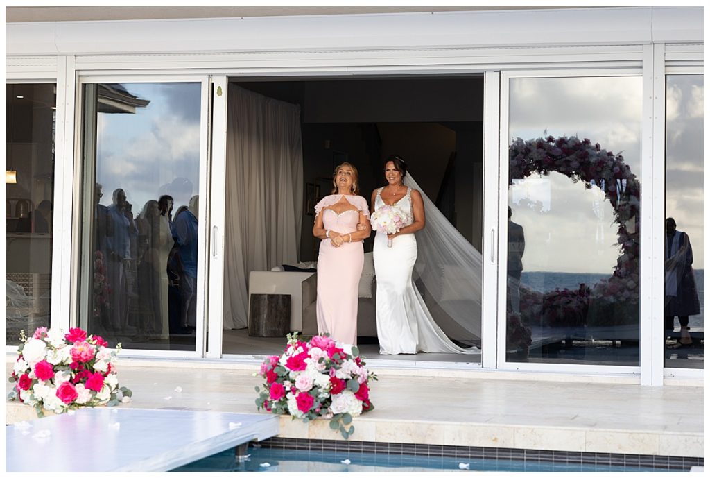 Sun Salutations Rum Point | The Love Story of Kristin and Alex