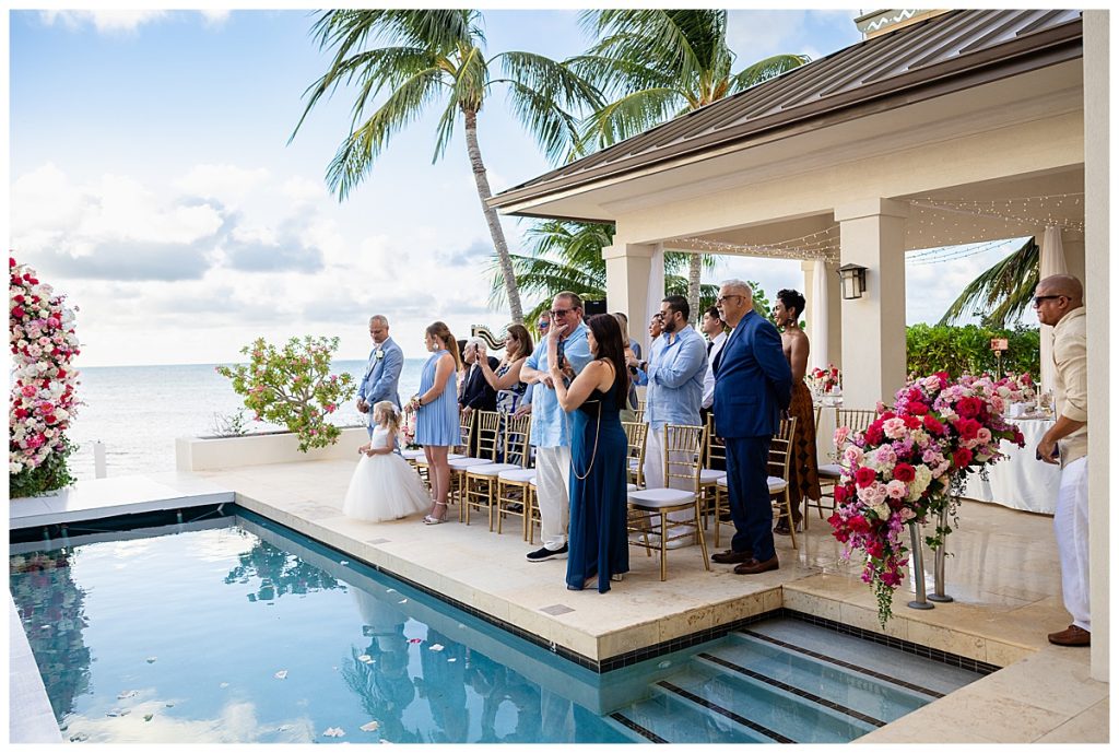 Sun Salutations Rum Point | The Love Story of Kristin and Alex