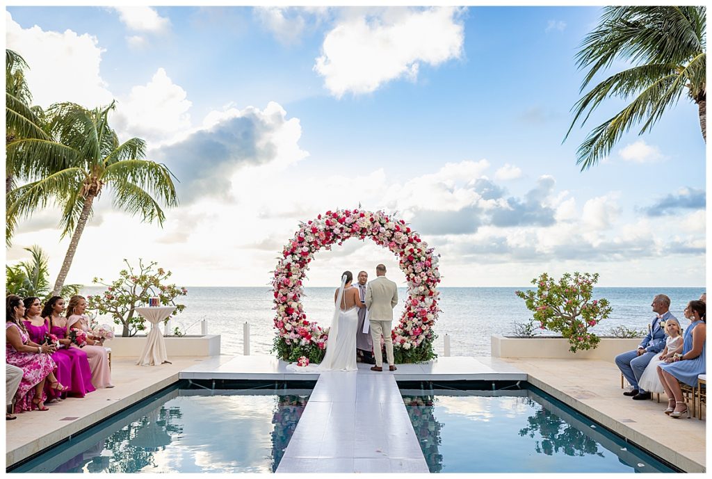 Sun Salutations Rum Point | The Love Story of Kristin and Alex