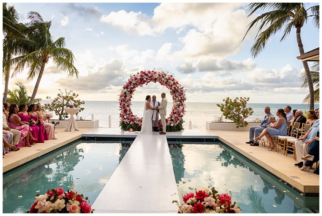 Sun Salutations Rum Point | The Love Story of Kristin and Alex