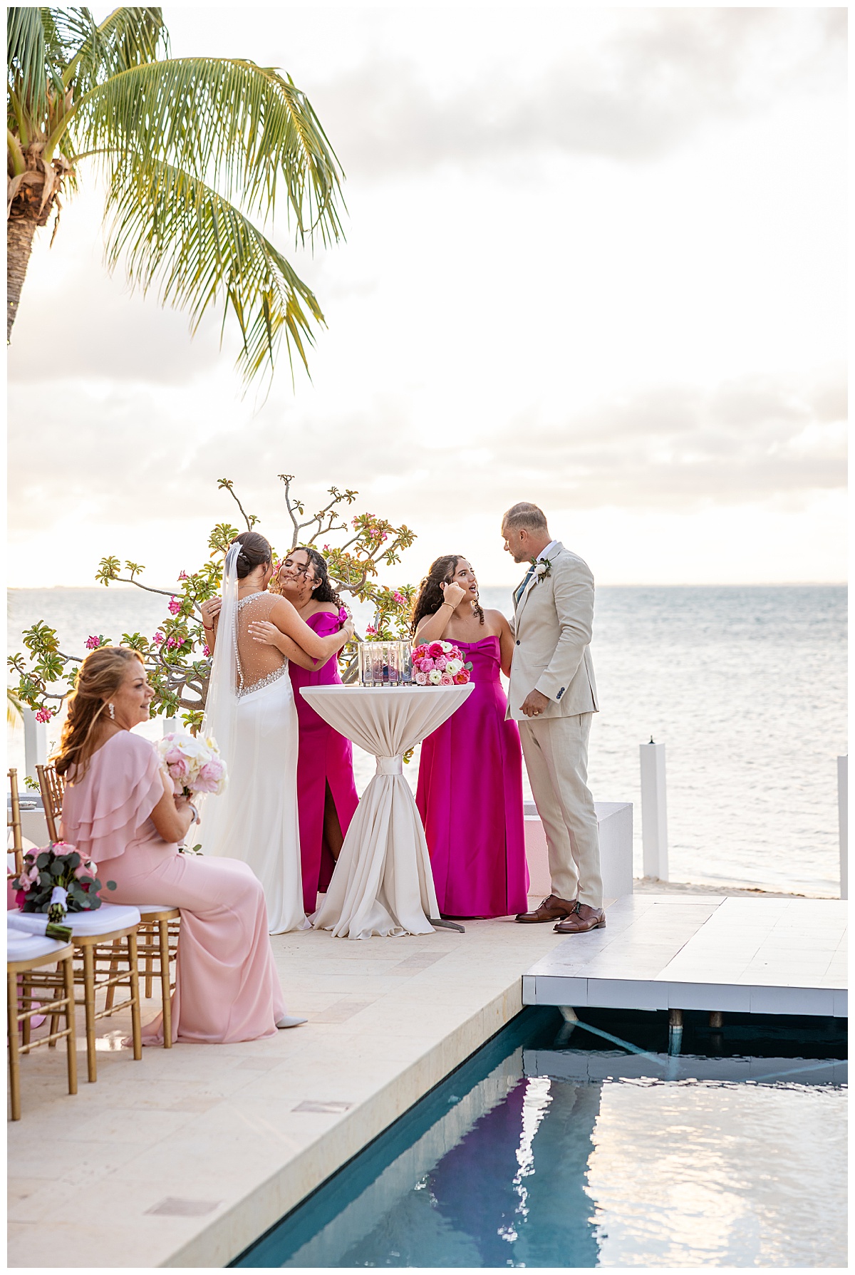 Sun Salutations Rum Point | The Love Story of Kristin and Alex