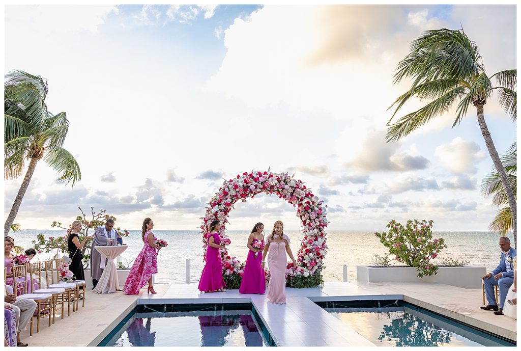 Sun Salutations Rum Point | The Love Story of Kristin and Alex