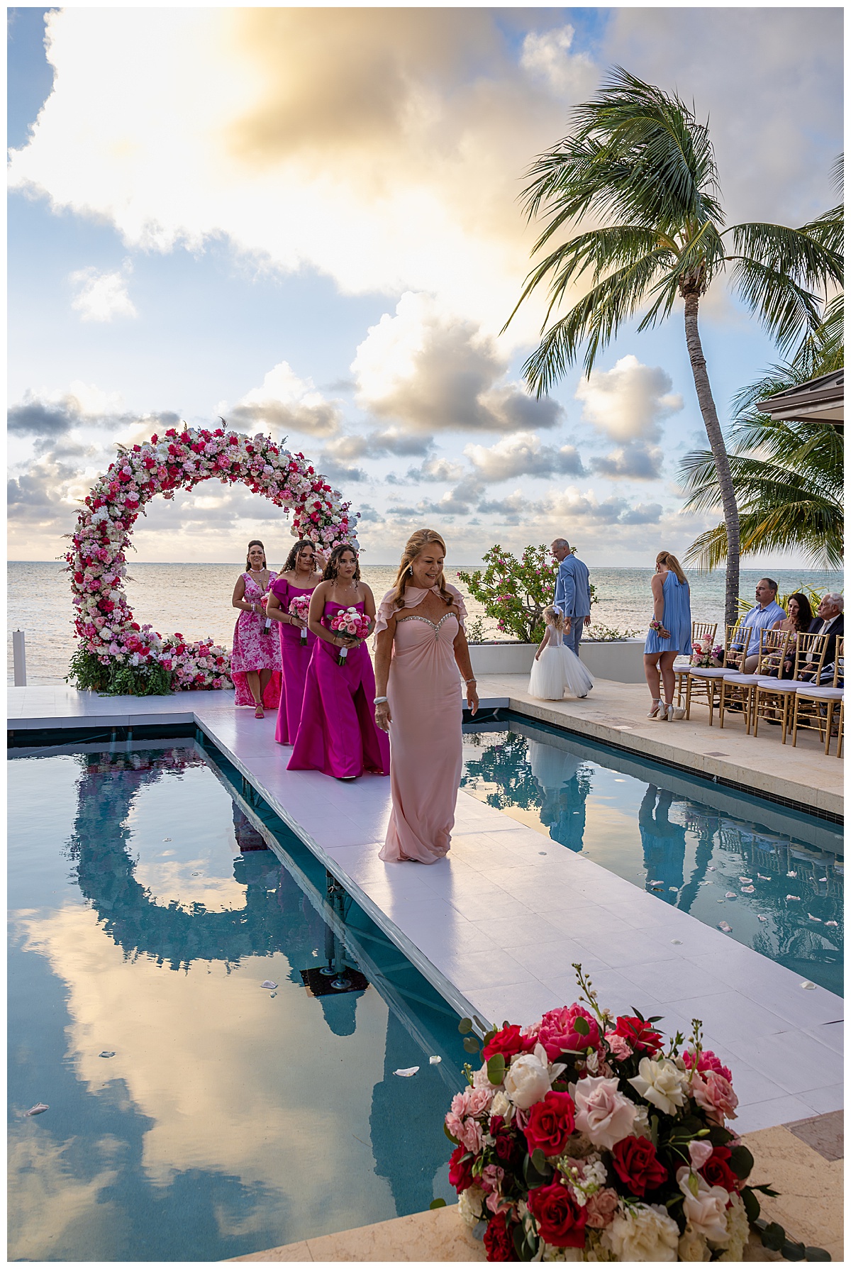 Sun Salutations Rum Point | The Love Story of Kristin and Alex